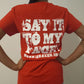 DONNIE BAKER "Swear to God" 2-sided Tee