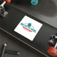 Die-Cut Sticker — Mad Hatter Shows Logo (Teal Top Hat)