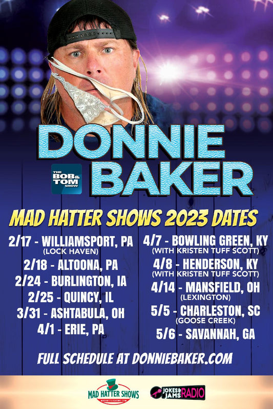 Donnie Baker Tour Poster